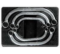 Ложемент для набора накидных стартерных ключей 9-1905MR, PVC KING TONY 84712020B