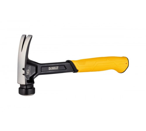 Одноэлементный молоток с прямым гвоздодёром Dewalt 454 г DWHT51003-0