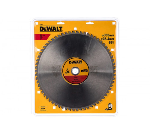 Пильный диск по стали (355х25.4 мм; 66 TCG) DEWALT DT1926