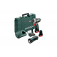 Аккумуляторный винтоверт Metabo PowerMaxx BS Basic + карманный фонарь TLA + 15 бит 600080930