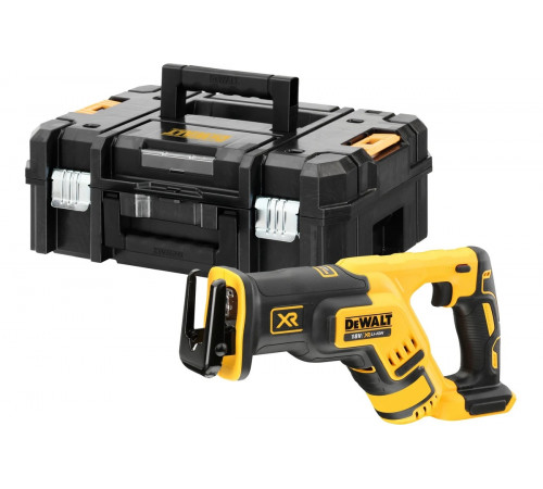 Аккумуляторная сабельная пила Dewalt DCS367NT, 18 В, 2900 ход/мин, 28.6 мм, без АКБ и ЗУ, в кейсе TSTAK DCS367NT-XJ