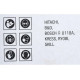 Пилки 5 шт для лобзика HiKOKI 750026
