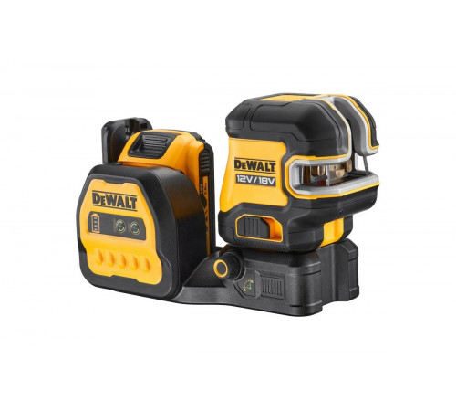 Лазерный построитель плоскостей Dewalt 18В, зеленый DCE825D1G18-QW