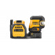 Лазерный построитель плоскостей Dewalt 18В, зеленый DCE825D1G18-QW