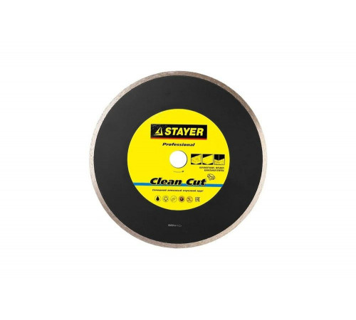 STAYER Ø 180Х22.2 мм, алмазный, cплошной, диск отрезной CERAMOPRO 3664-180_z02 Professional STAYER Ø 180Х22.2 мм, алмазный, cплошной, диск отрезной CERAMOPRO 3664-180_z02 Professional