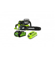 Аккумуляторная бесщеточная цепная пила Greenworks GD40CS40 20077UB