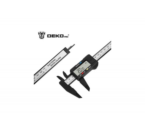 Цифровой штангенциркуль DEKO GJ61065-0210 065-0210 Цифровой штангенциркуль DEKO GJ61065-0210 065-0210