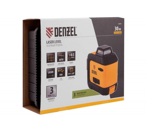 Denzel LXI 360-3 Green - мощный лазерный уровень для точной работы Denzel LXI 360-3 Green - мощный лазерный уровень для точной работы