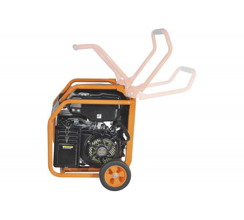 Генератор CARVER PPG- 8000ЕM бензин LT-190F, 6,0/6,5кВт, 220В, бак 33 л, электростартер, колеса. медь 01.020.00030