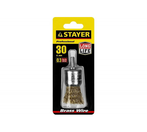 Щетка кистевая STAYER 30 мм для дрели 35113-30