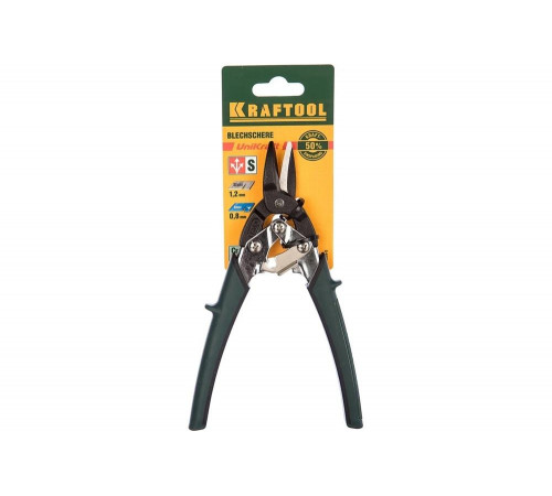 KRAFTOOL 180 мм, прямые ножницы по металлу Compact 2326-S