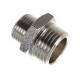 Переходник папа 3/8" - папа 1/2" 1222/6 290/9 M3/8*M1/2 GAV 12020
