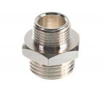 Переходник папа 3/8" - папа 1/2" 1222/6 290/9 M3/8*M1/2 GAV 12020