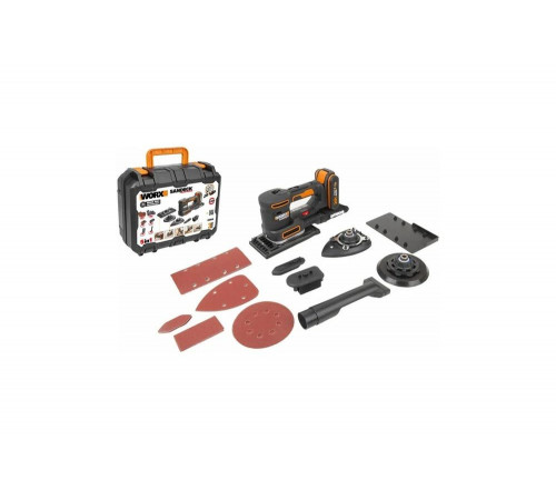 Аккумуляторная виброшлифмашина WORX WX820