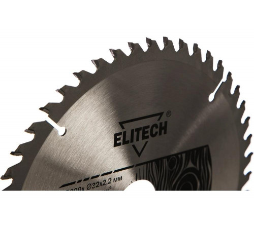 Диск пильный по дереву (200х32/30 мм; 2.2 мм; 48Z) Elitech 1820.055300 Диск пильный по дереву (200х32/30 мм; 2.2 мм; 48Z) Elitech 1820.055300