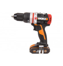 Аккумуляторная бесщеточная ударная дрель-шуруповерт WORX WX354
