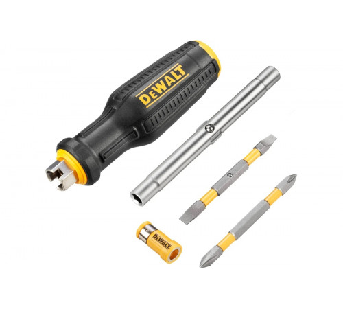 Отвертка Dewalt 5 в 1, со сменными битами DWHT66569-0