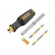Отвертка Dewalt 5 в 1, со сменными битами DWHT66569-0