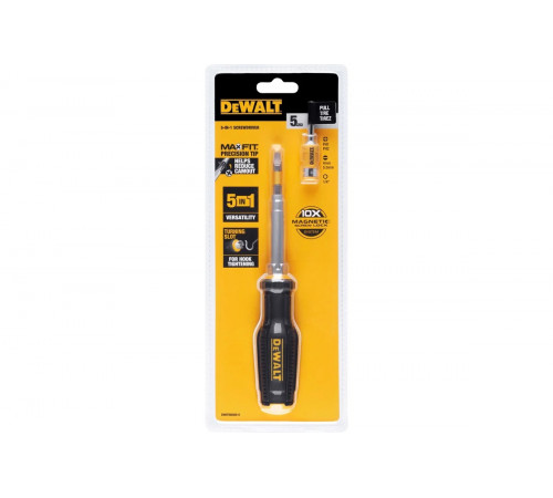 Отвертка Dewalt 5 в 1, со сменными битами DWHT66569-0