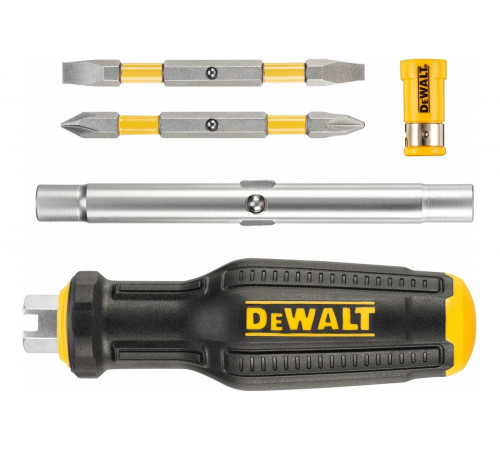 Отвертка Dewalt 5 в 1, со сменными битами DWHT66569-0