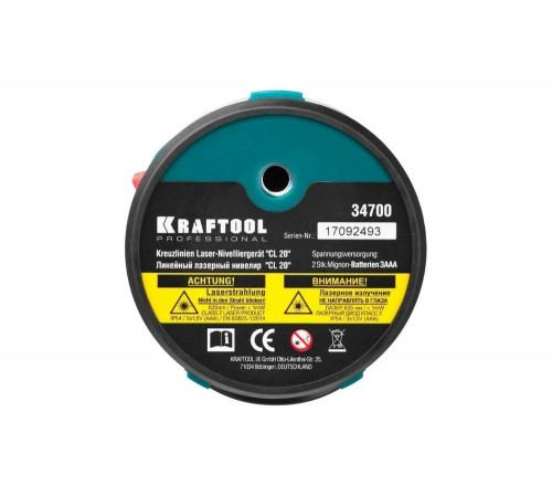 KRAFTOOL линейный лазерный нивелир CL-20 34700 Professional KRAFTOOL линейный лазерный нивелир CL-20 34700 Professional