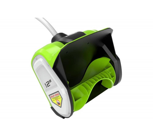 Снегоуборщик аккумуляторный GreenWorks 40 V, 30 см, бесщеточный, с 1хАКБ 2 Ач c USB и ЗУ 2600807USB2 Снегоуборщик аккумуляторный GreenWorks 40 V, 30 см, бесщеточный, с 1хАКБ 2 Ач c USB и ЗУ 2600807USB2