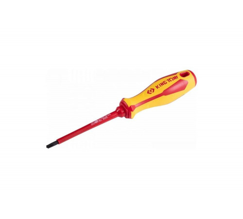 Отвертка комбинированная Slotted/Phillips №1, 100 мм, диэлектрическая KING TONY 147E0104