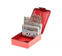 Набор дюймовых сверл по металлу (21 шт; 1/16"-3/8"; HSS-G; DIN 338 тип N) RUKO 214850