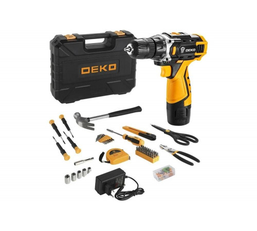 Дрель аккумуляторная DEKO DKCD12FU-Li (063-4104) Дрель аккумуляторная DEKO DKCD12FU-Li (063-4104)