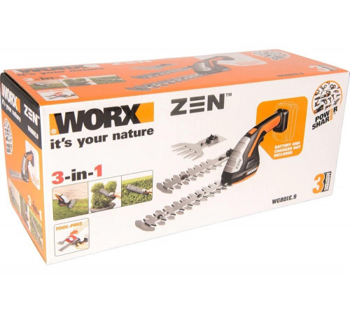 Ножницы для стрижки травы и кустарников WORX WG801E.9