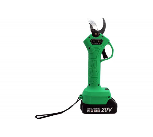 Аккумуляторный секатор Zitrek GreenNer 20 (20В, 1,5Ач Li-ion аккум. 2шт., зу, кейс) 082-1855 Аккумуляторный секатор Zitrek GreenNer 20 (20В, 1,5Ач Li-ion аккум. 2шт., зу, кейс) 082-1855