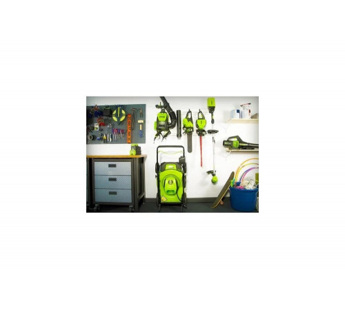 Аккумуляторная бесщеточная газонокосилка Greenworks GD60LM51HP Аккумуляторная бесщеточная газонокосилка Greenworks GD60LM51HP