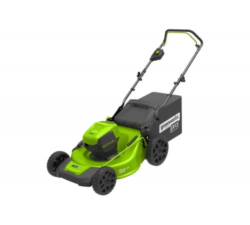 Аккумуляторная бесщеточная газонокосилка Greenworks GD60LM51HP Аккумуляторная бесщеточная газонокосилка Greenworks GD60LM51HP