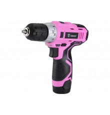 Аккумуляторная дрель-шуруповёрт DEKO GCD12DU3 PINK SET2 + оснастка 13 шт, 12В, 1х1.5Ач, з/у063-4171 063-4171