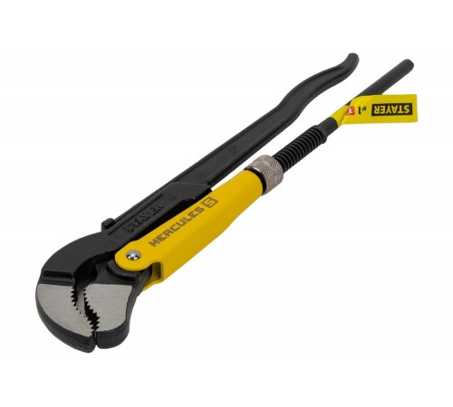 STAYER №1, изогнутые губки, ключ трубный HERCULES-S 27311-1_z01 Professional