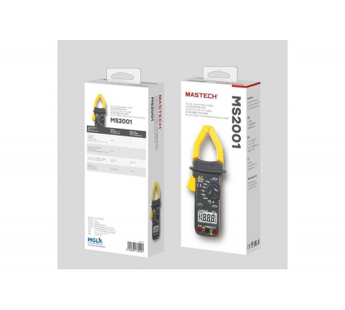 Токовые клещи Mastech MS2001 Токовые клещи Mastech MS2001