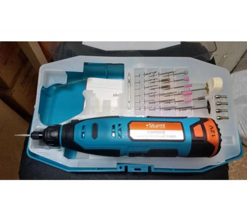 Гравер аккумуляторный Sturm 1BatterySystem12V CGM1201S Гравер аккумуляторный Sturm 1BatterySystem12V CGM1201S