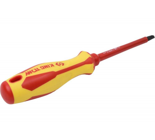 Отвертка комбинированная Slotted/Phillips №2, 100 мм, диэлектрическая KING TONY 147E0204