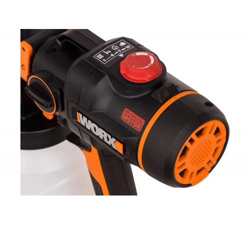 Аккумуляторный бесщеточный краскопульт WORX WX020.9