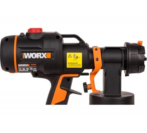 Аккумуляторный бесщеточный краскопульт WORX WX020.9