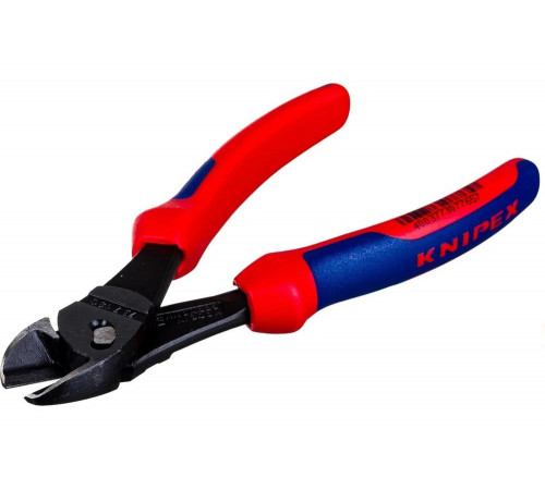 Боковые кусачки KNIPEX TWINFORCE KN-7372180F Боковые кусачки KNIPEX TWINFORCE KN-7372180F