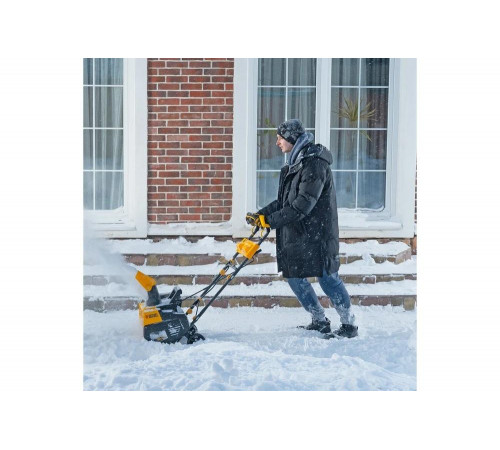 Аккумуляторная снегоуборочная машина Denzel, esb-460-0, li-ion, 36в 97636 Аккумуляторная снегоуборочная машина Denzel, esb-460-0, li-ion, 36в 97636