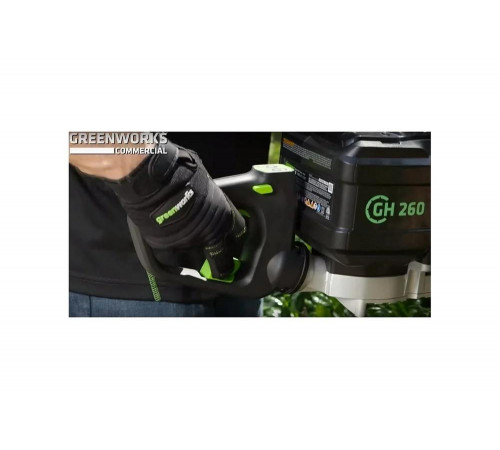 Аккумуляторный бесщеточный кусторез Greenworks GD82HT 2201807 Аккумуляторный бесщеточный кусторез Greenworks GD82HT 2201807