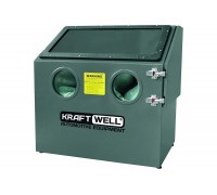 Пескоструйная настольная камера KraftWell боковая загрузка, 110 л KRW-SB110