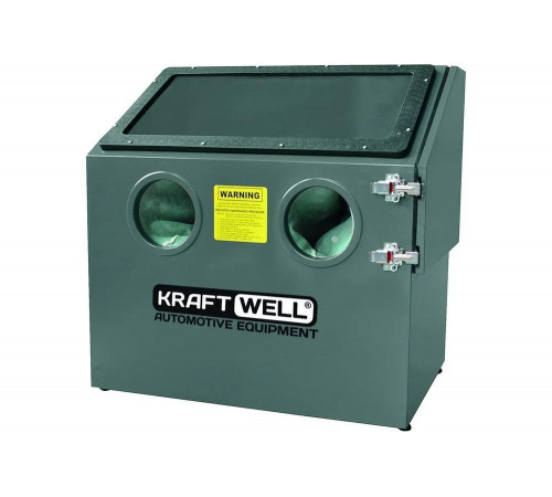 Пескоструйная настольная камера KraftWell боковая загрузка, 110 л KRW-SB110
