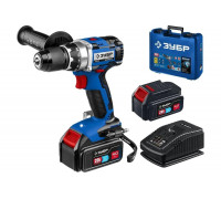 Бесщеточная дрель-шуруповерт ЗУБР Профессионал DB-201-42