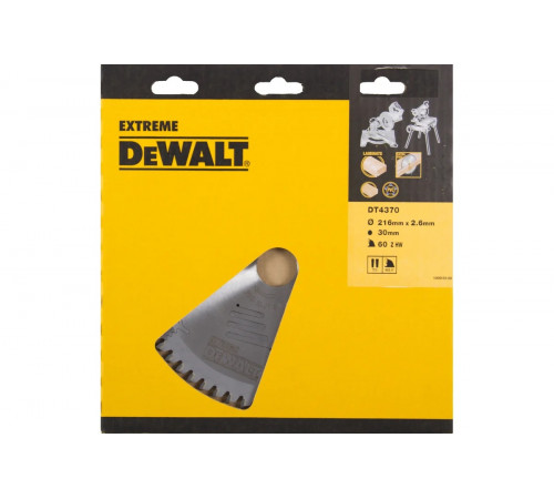 Пильный диск по дереву Extreme (216х30 мм) DEWALT DT4370
