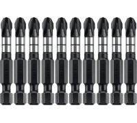 Ударные биты KRAFTOOL Impact Pro PH3, 50 мм, 10 шт 26191-3-50-S10