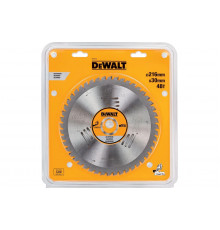 Пильный диск по алюминию EXTREME (216х30 мм; 48 зубьев TCG) DEWALT DT1914