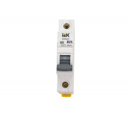 Автоматический выключатель IEK M06N 1P B 25А AR-M06N-1-B025
